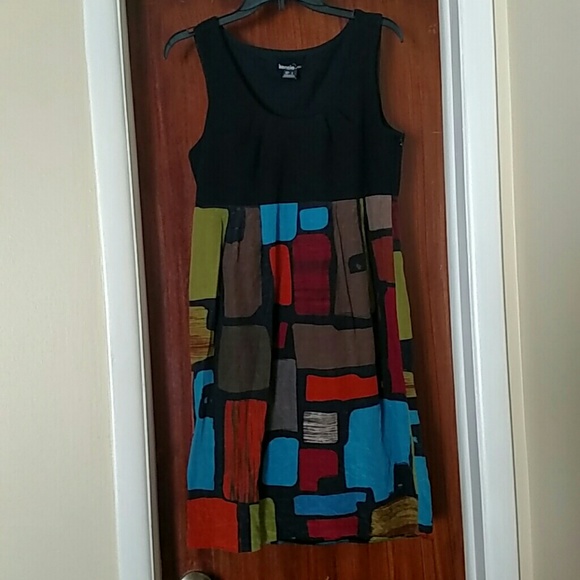 Color block dress