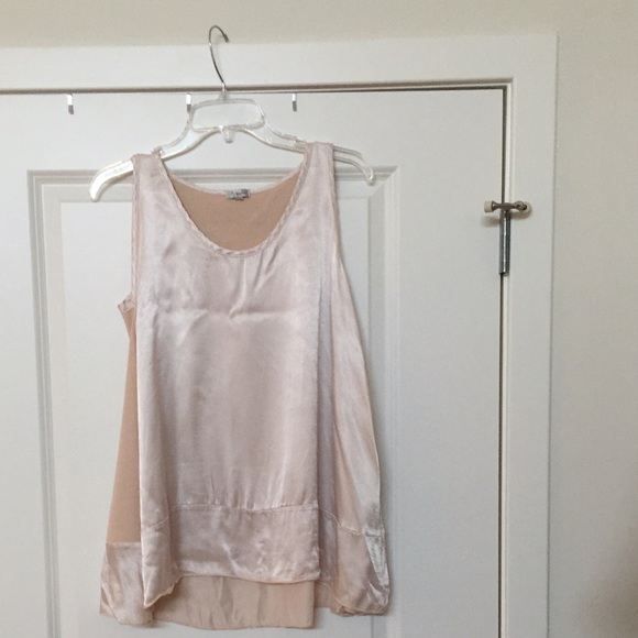 PJ Harlow "Natalie" satin pajama top