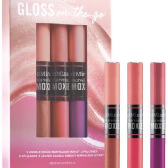 BNIB bareMinerals Marvelous Moxie Gloss on-the-go