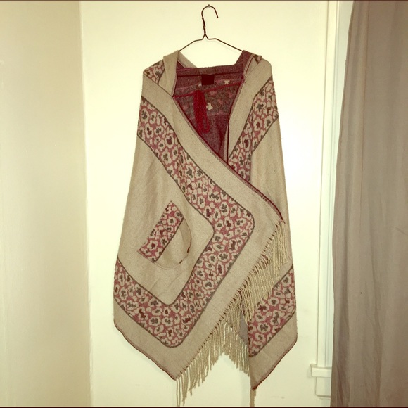 Free People Magic Hooded Shawl