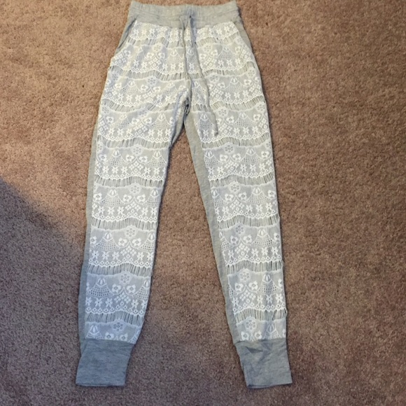 LA hearts (pacsun) crochet joggers - Picture 1 of 4