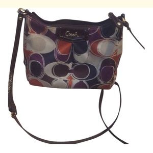 Coach cross body bag