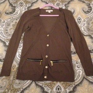 M Kors Button down sweater cardigan