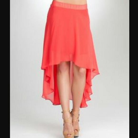 Bebe high low skirt