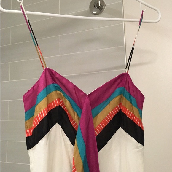 *SOLD* Club Monaco Multicolor Print Maxi Dress - Picture 3 of 4