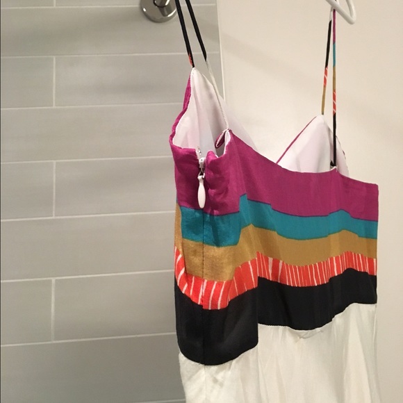 *SOLD* Club Monaco Multicolor Print Maxi Dress - Picture 4 of 4