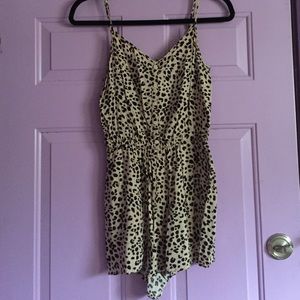 Leopard Romper