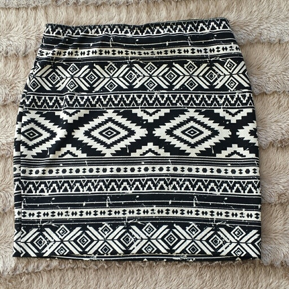 Mini Aztec skirt