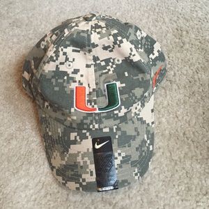 Miami Nike camo baseball hat