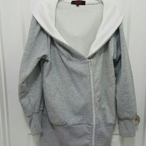 Cozy long length sweatshirt