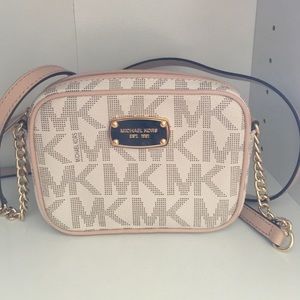 Michael Kors Small Vanilla Crossbody