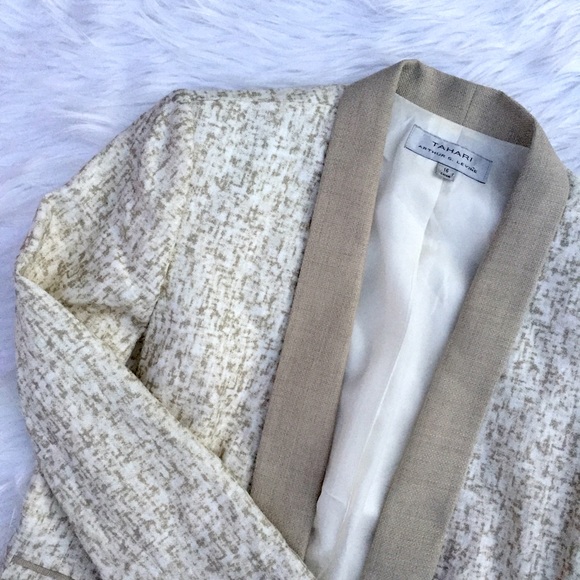 Tahari Jackets & Blazers - | Tahari | Nude Blazer