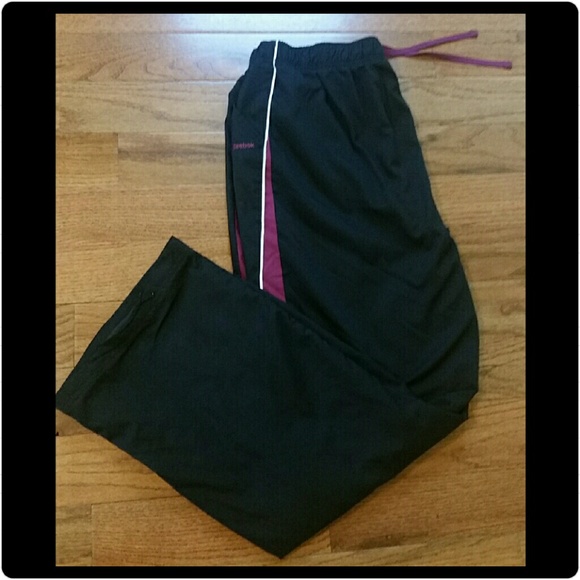 reebok nylon pants
