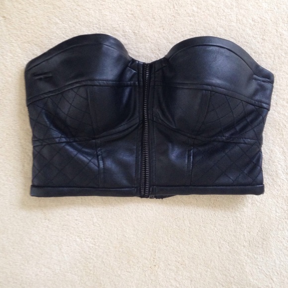Guess Moto Inspired Bustier