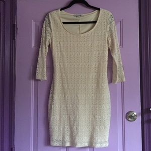 Ivory Lace Dress