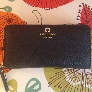 Kate Spade Grey Street Leather Wallet