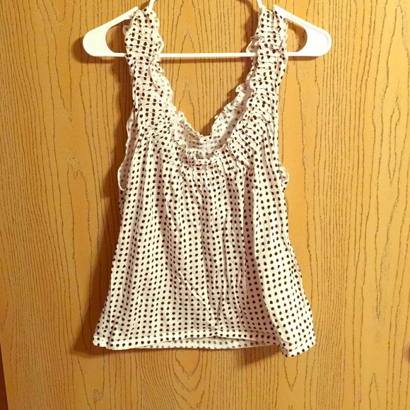 J. Crew polka dot tank