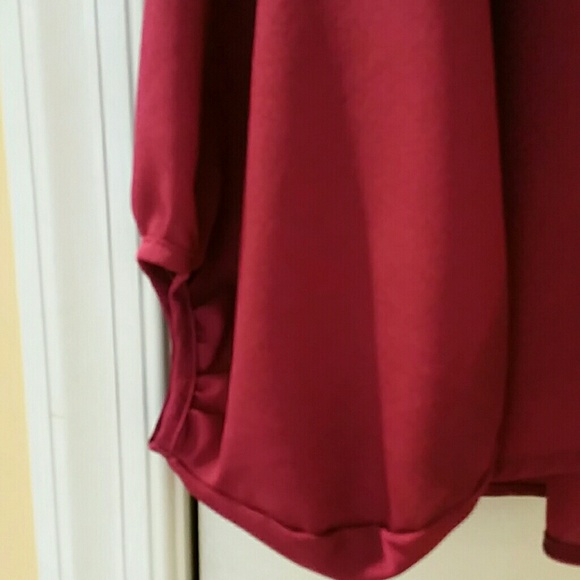 RASPBERRY blouse with split in back - Picture 2 of 4