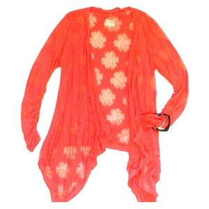 Sheer Drapey Cardigan