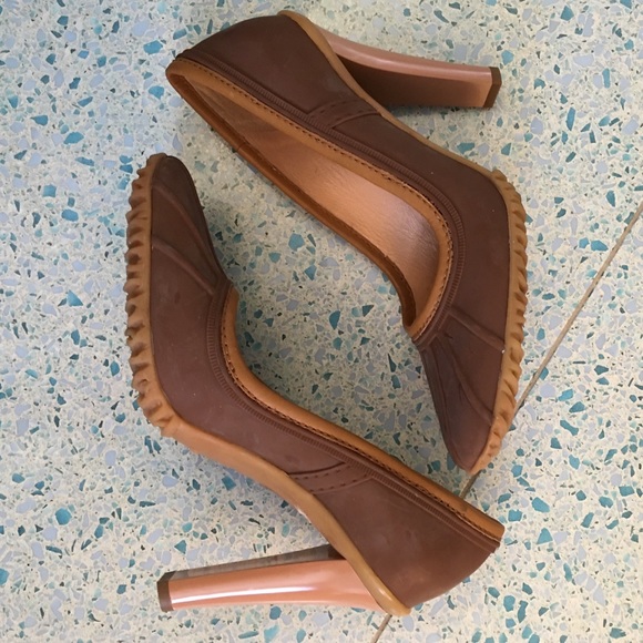 Casadei brown pumps wellies NEW - Picture 2 of 4