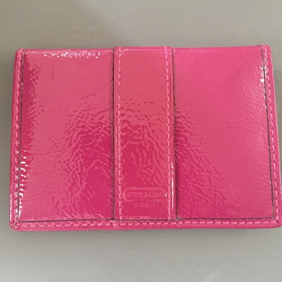 Coach Patent Leather Small Wallet
