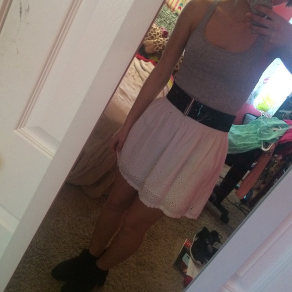 Casual tank/skirt dress. COMFY: elastic!