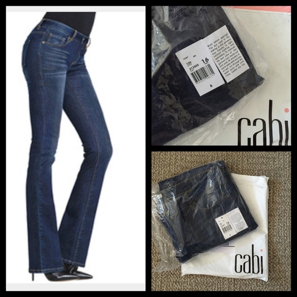 BNWT CAbi jeans #120: curvy fit