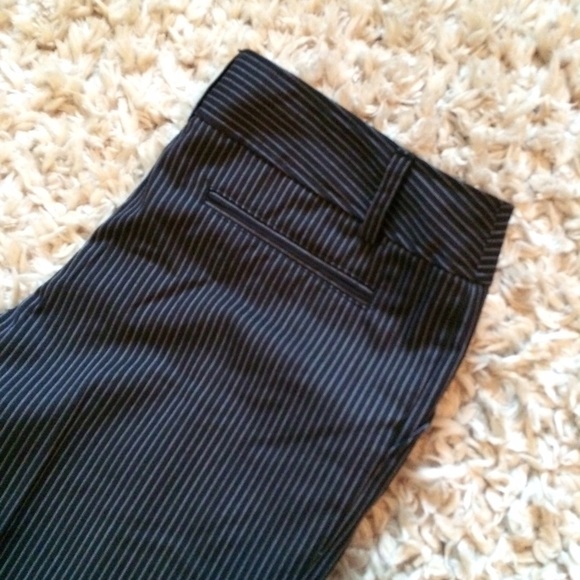 Tracy Evans Limited Pants - NWT! Cuffed Black & White Pinstripe Trousers Tracy Evans Limited Pants - NWT! Cuffed Black & White Pinstripe Trousers