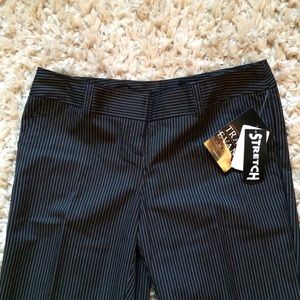 Tracy Evans Limited Pants - NWT! Cuffed Black & White Pinstripe Trousers Tracy Evans Limited Pants - NWT! Cuffed Black & White Pinstripe Trousers