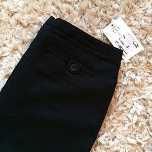 Nine West Pants - NWT! Black on Black Pinstripe Pants Nine West Pants - NWT! Black on Black Pinstripe Pants