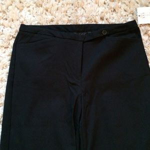 Nine West Pants - NWT! Black on Black Pinstripe Pants Nine West Pants - NWT! Black on Black Pinstripe Pants