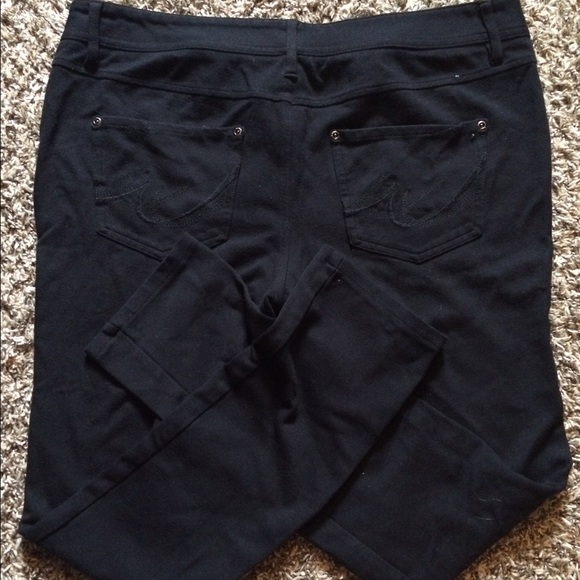 Black express pants/jeggings