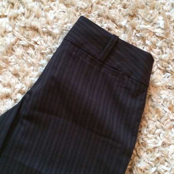 Mossimo Supply Co. Pants - Brown Three Pinstripe Design Trousers Mossimo Supply Co. Pants - Brown Three Pinstripe Design Trousers