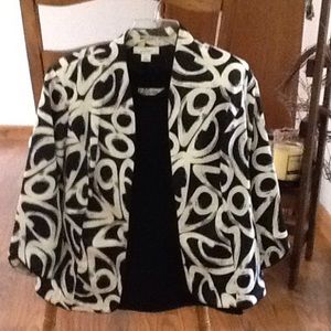 2 piece sweater jacket