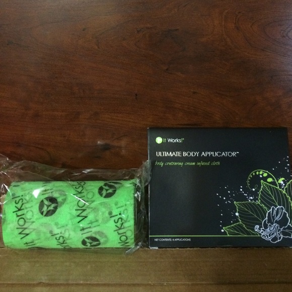 It works! Body applicator & wrap.
