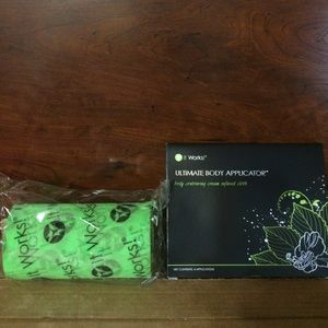 It works! Body applicator & wrap.