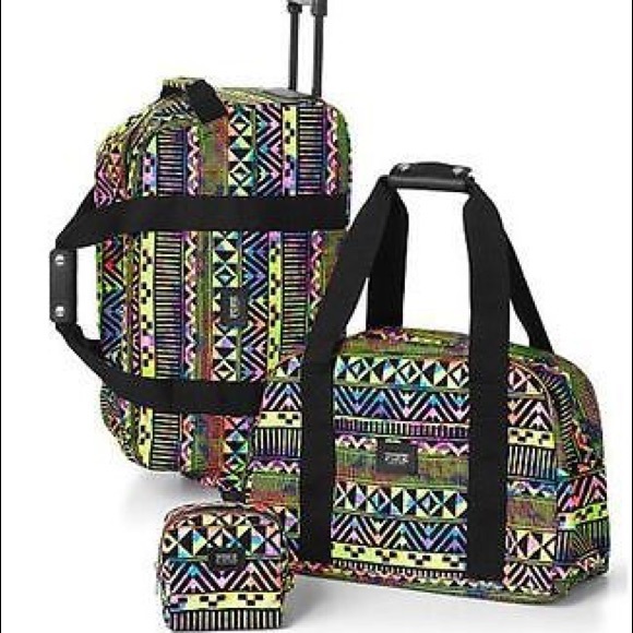 Victoria's Secret Aztec Luggage