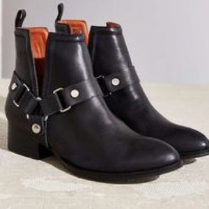 Jeffery Campbell Musk Harness Ankle Boot
