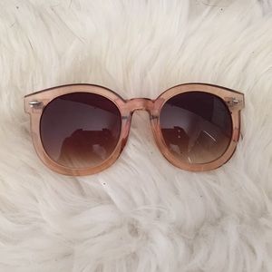 Free People rose colored sunnies