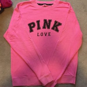 PINK thin sweatshirt
