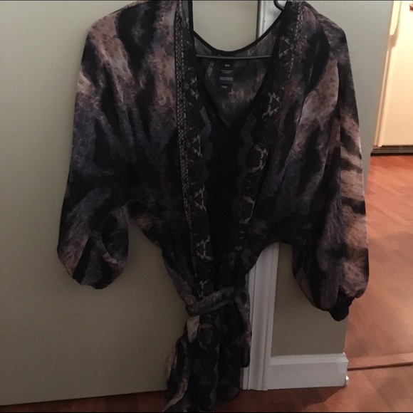 Multi colored blouse