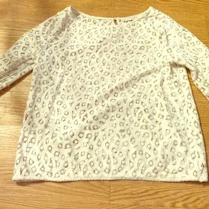 Cream Lace Blouse