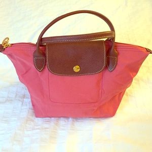 Pink Le Pliage Longchamp bag (small) Pink Le Pliage Longchamp bag (small)