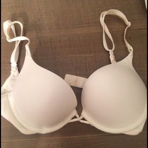 Victoria secret white push-up bra