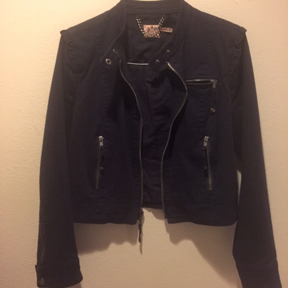 Juicy Couture Unique Dark Navy Blazer