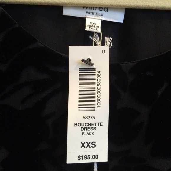 BRAND NEW silk and velvet Aritzia loose dress - Picture 4 of 4