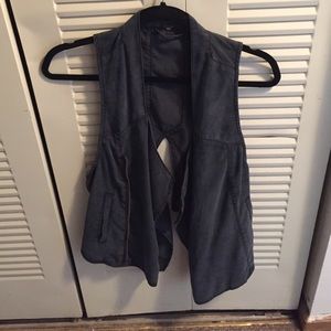 Free People Navy Vest