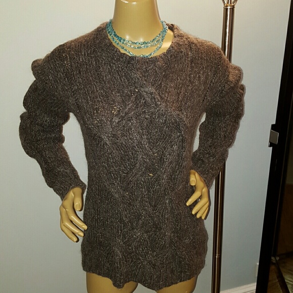 Theory cable knit sweater