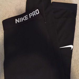 Nike Pro dri-fit running pants