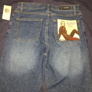 Xoxo Brand Jeans - flare leg with stretch. 7/8 nwt